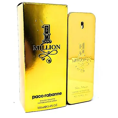 1 Million Paco Rabanne Men 3.4 Oz EDT Spray • $49.99