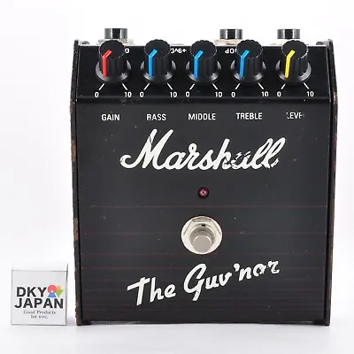 Marshall The Guv'nor Made In England Distortion Guitar Effects Pedal Used FmJP • $210.20