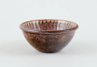 Stig Lindberg (1916-1982) Gustavsberg Studio Miniature Ceramic Bowl. • $250