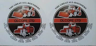 David Brown Case Tractor Olcope The Great All Rounders Supplied By Decal (pair) • £15