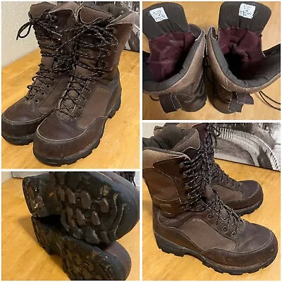 CABELA'S GORETEX ULTRA LEATHER HUNTING BOOTS SOLES 81-2519 SIZE 8M Insulated • $50