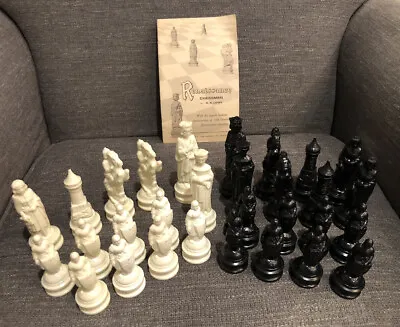 VTG Renaissance Chessman Replacement Chess Pieces ES Lowe 1970 CHOOSE YOUR PIECE • $3.98