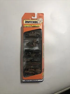 Matchbox Hero City Collectors Collection Jungle Attack 5 Pack 1997 #31369 NIP • $26.31