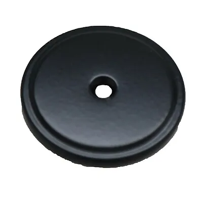 STONE HARBOR Matte Black 1-3/4  Knob Cabinet Backplate 30119-19 25+FREESHIP • $2.10