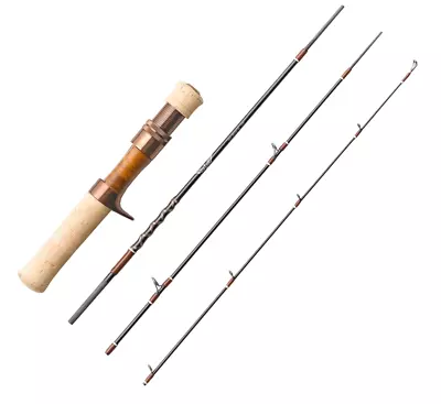 Tiemco Fenwick GFS38CUL-4J 4pc Bait Finnsse Casting Rod Trout • $663.31