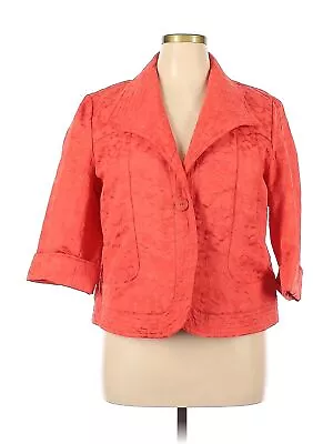 Erin London Women Orange Jacket XL • $28.74