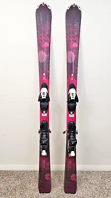 147 Cm VOLKL ADORA Tip Rocker All-Mountain Women's Skis W/ Adjustable Bindings • $259