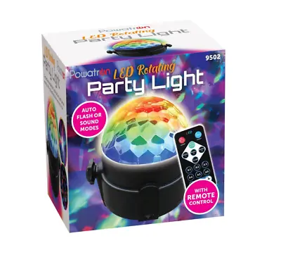 £12.95 • Buy Disco Ball Party Light RGB Stage Lighting Strobe LED DJ Dance Rotating Bulb Lamp