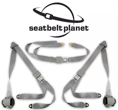 1973-1987 Chevy Truck Standard Cab Bench Seat Belt Kit GMC Cheyenne C10 C20 K10 • $279.95