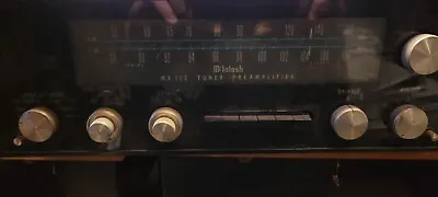 McIntosh MX112 Stereo Tuner Preamplifier - AS IS • $1000