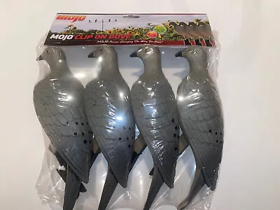 New!! Mojo Decoys Clip On Dove Set Of 4 HW9004 • $14