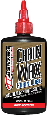 Maxima Parafilm Wax Bike Chain Wax Chain Lube 4oz Mtn Bike Bicycle 95-02904 • $10.22