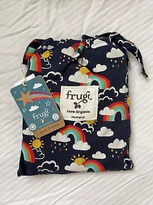 £10 • Buy Frugi Organic Cotton Rainbow Skies Baby Gift Set 3-6 Months BNWT