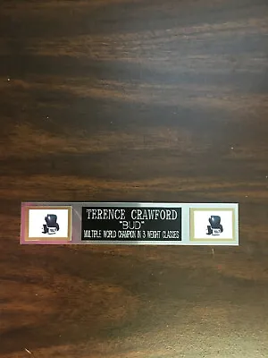 Terence Crawford (boxing) Nameplate For Signed Gloves/trunks/photo Display • $7.95