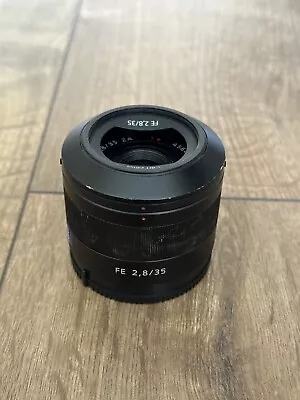 Carl Zeiss Sonnar FE 35mm F2.8 ZA T* Lens • £100