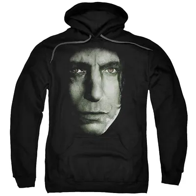 HARRY POTTER SNAPE HEAD Licensed Adult Hooded Sweatshirt Hoodie SM-5XL • $49.95