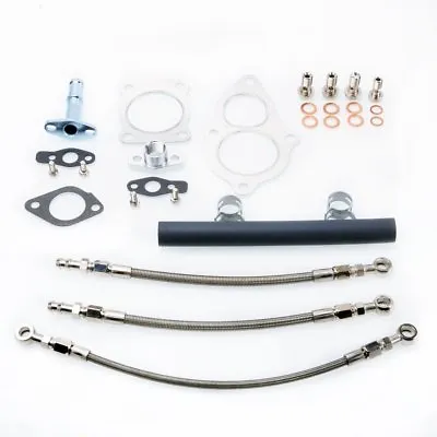 TRITDT Fits Mitsubishi 4G63T RVR W/ Stock TD04HL 13T 15T Turbo Install Kit • $130.99