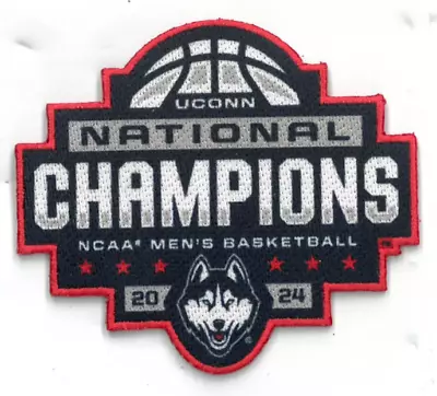 UCONN Huskies 2023-24 National Basketball Champion Jersey Patch NCAA Final Four • $14.99