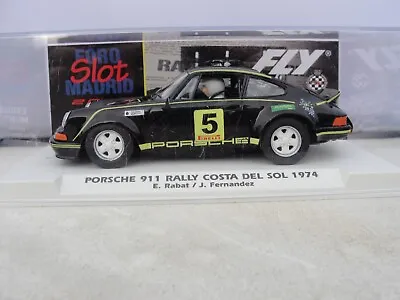 £74.99 • Buy Fly Porsche 911 Rally Costa Black #5 E2046  1:32 Slot New Old Stock Boxed