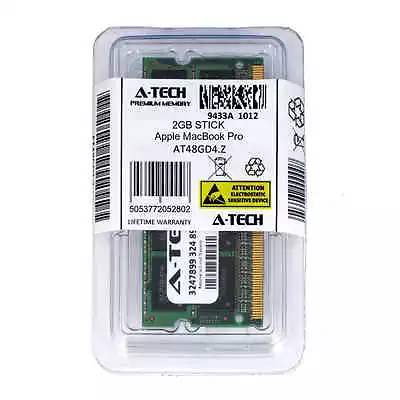 2GB SODIMM Apple MacBook Pro 2.0GHz Intel Core I7 15-inchEarly-2011 Ram Memory • $12.49