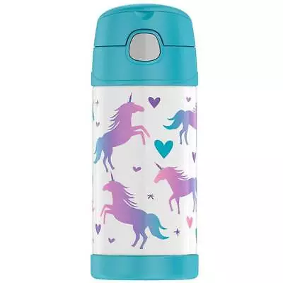 $26 • Buy Thermos 355ml Funtainer Vacuum Insulated Drink Bottle Unicorn Stainless Steel