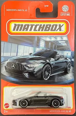 2024 Matchbox MERCEDES BENZ AMG SL 63 Gray D-Case * BOX SHIPPING * • $0.99