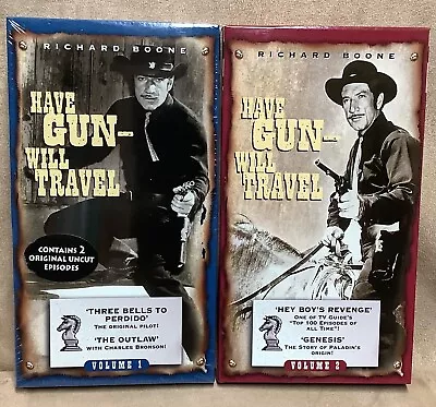 Have Gun Will Travel 2 VHS Tape Lot • $9.99