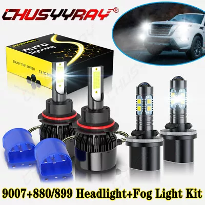 For Subaru Impreza WRX 2002-2003 6000K LED Headlight Hi/Lo Fog Lights Bulbs Kit • $20.68