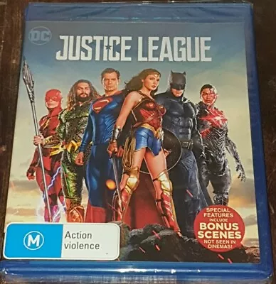 Justice League - Blu-ray - DC COMICS - BRAND NEW AND SEALED - FREE POST • $9.99