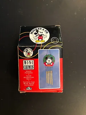 Mickey & Co. Mini Chimes Mickey Christmas Noel Wind Chimes  7” • $13.95