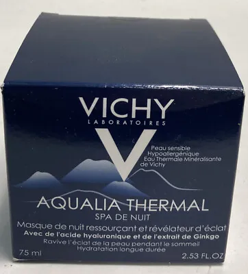 Vichy Aqualia Thermal Night Spa Replenishing Night Cream Sleeping EXP2.25#4568 • $14