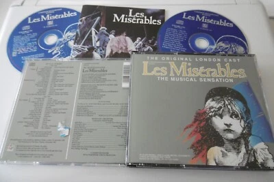 £4.69 • Buy Les Miserables Original 1985 London Cast 2 Cd Boublil Schonberg Rsc 1st Night