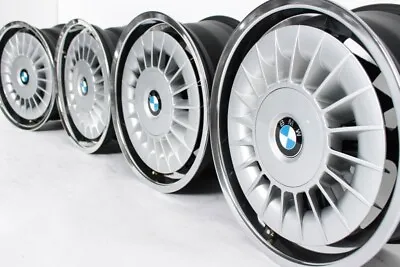 BMW Genuine 17 #20 Turbine M-System OEM Wheels E30 M3 E28 E34 M5 E24 M6 E31 E9 • $7000