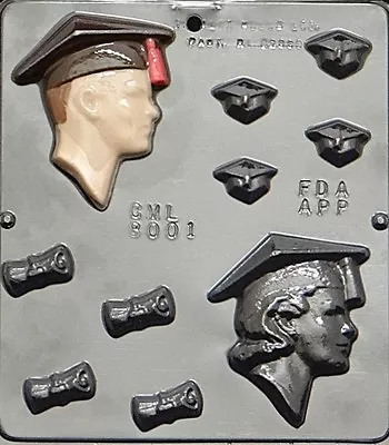 $6.99 • Buy Graduation Assortment Chocolate Candy Mold  8001 NEW