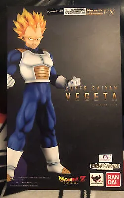 Bandai Tamashii Dragonball Z Figuarts Zero EX Super Saiyan Vegeta Figure Statue • $90