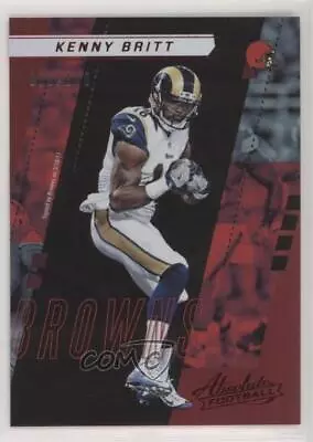 2017 Panini Absolute Spectrum Red /100 Kenny Britt #10 • $3.99