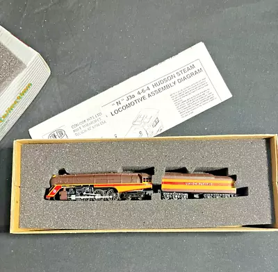 Con-Cor  4-6-4 Hudson  N  Scale Union Pacific '49er' #7002 Steam Locomotive • $250