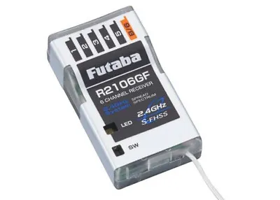 Futaba R2106GF 6CH 2.4GHz S-FHSS Micro Receiver 4YFG • $39.99