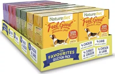 NATUREDIET Feel Good Selection Pack Complete Wet Food 390 G (Pack Of 16)  • £22.99
