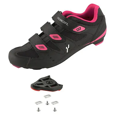 CyclingDeal Road Bike Women's  Shoes With 9 Look ARC Delta Compatible Cleat • $89.99