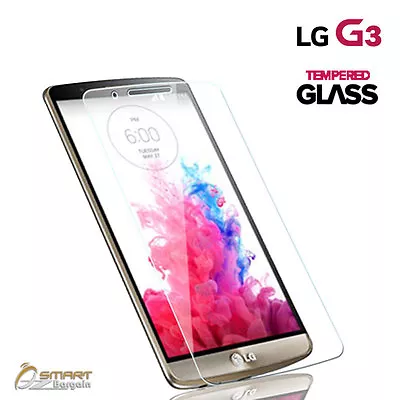 Tempered Glass Screen Protector Guard For LG G3 G4 • £3.09