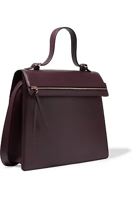 ❤️SALE❤️100%AUTHENTIC Victoria Beckham Purple Leather  Topaz  Crossbody Bag • $759
