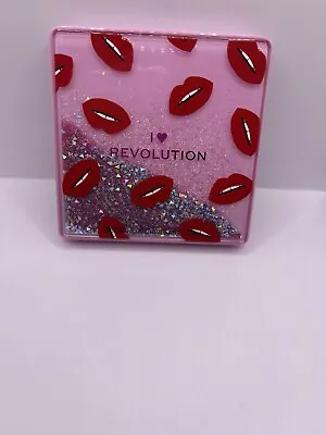 I Heart Revolution Makeup Eyeshadow Palette - Glitter Lips Case • £4.49