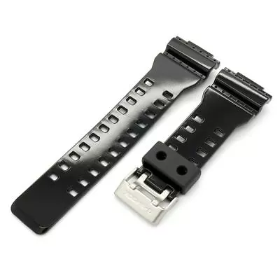 Genuine Casio Gloss Black Band Strap G-Shock G-8900A-1 GA-110B-1A2 GA-110B-1A3 • $34