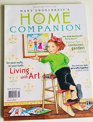 Mary Engelbreit's Home Companion Vintage Magazine With Paper Dolls - May 8 2000 • £12