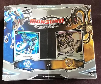 2012 Topps Monsuno Starter Deck Core-Tech Vs. Storm CCG Two Player  NIB • $8.95