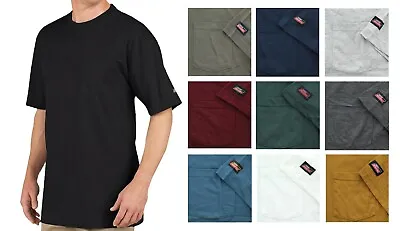 Dickies Men's T-Shirt Short Sleeve Long Length Lightweight Cool & Dry Pocket Tee • $13.99