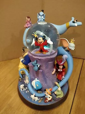 The Wonderful World Of Disney Light Up Musical Globe Friend Like Me Many Defects • $39.99