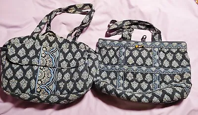 2 VERA BRADLEY CALYPSO  TOGGLE TOTE & DIAPER BAG   Blue • $18.50