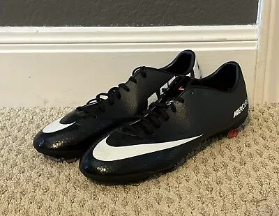 Nike Mercurial Vapor IX Black Se Le Fg SZ 10 Magista Cr7 Messi R9 Predator F50 • $415